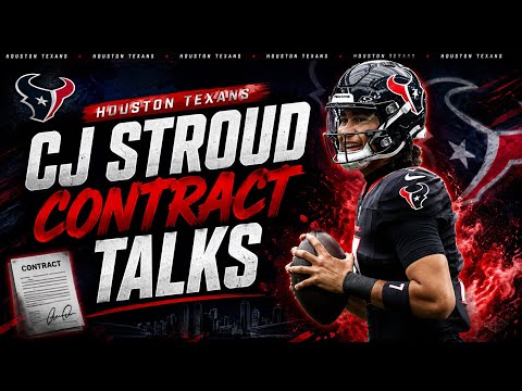 Houton Texans CJ Stroud Contract Drama!