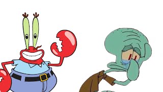 Mr squidfart is sad
