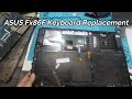 ASUS Fx86F Keyboard Replacement