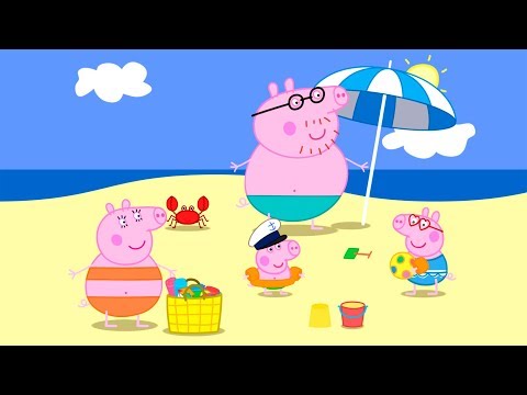 Видео: Свинка Пеппа на каникулах. Мультфильм игра для детей [1 серия]