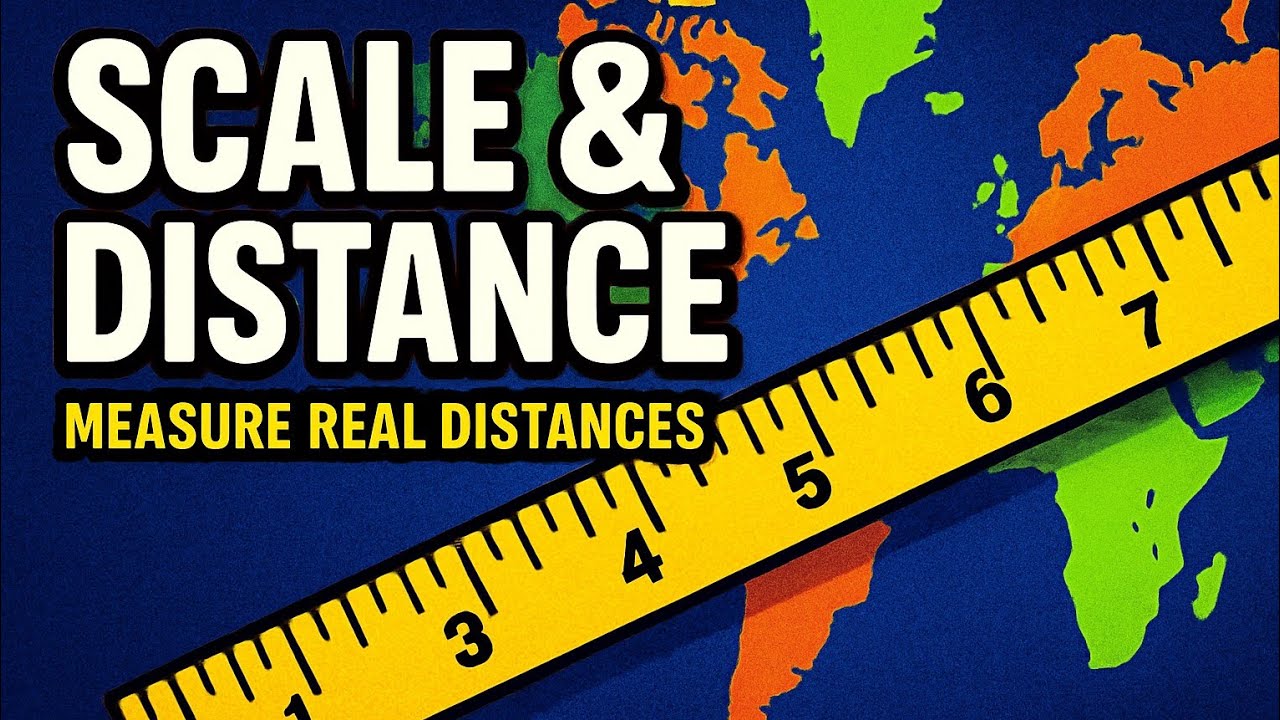 🗺️ Scale and Distance Explained | How to Measure Real Distances on Maps ...
