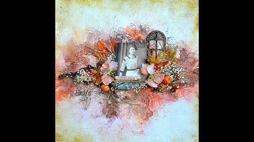 Autumn Layout - Mixed Media Tutorial by Olga Bielska