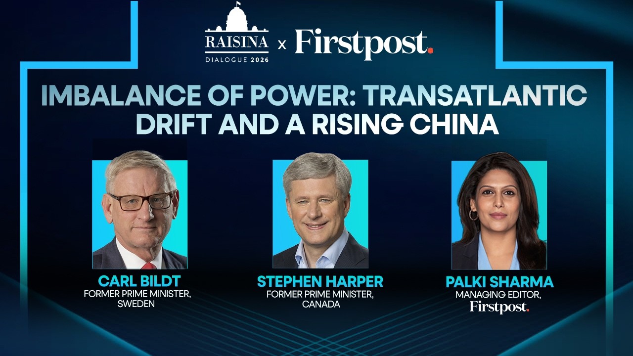 Raisina Dialogue 2026 LIVE| Imbalance of Power: Transatlantic Drift and ...