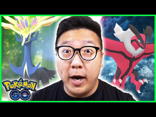 Os Pokémon Lendários Xerneas e Yveltal estrearão no Pokémon GO