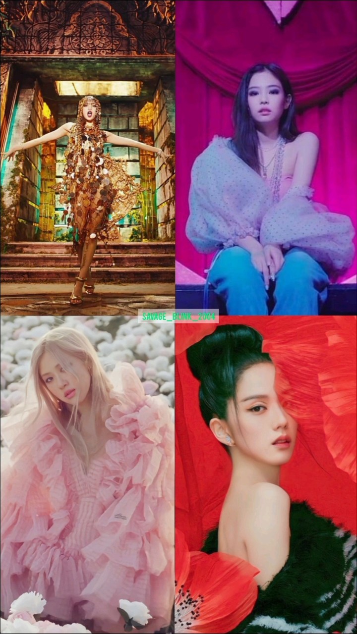 BLACKPINK SOLO MV Best Parts Compilation ?? #lisa #jennie #rosé #jisoo #blackpink #shorts