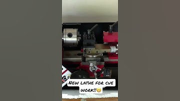 Lathe for cue work!!