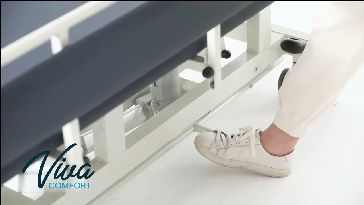 Viva Comfort Hi-Lo Power Treatment Table with Padded Side Rails & Antimicrobial Upholstery