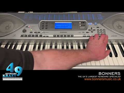Casio CTK-691 Keyboard - 216 Tones - YouTube