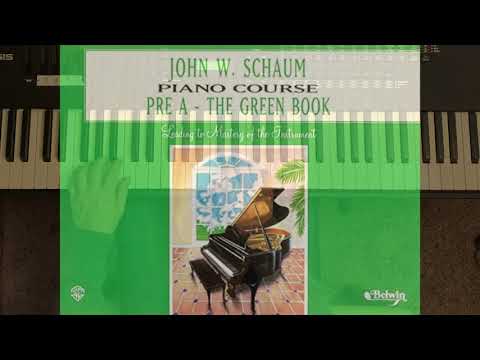 The Green Book - p26 The Submarine - John W. Schaum Piano Course Pre-A