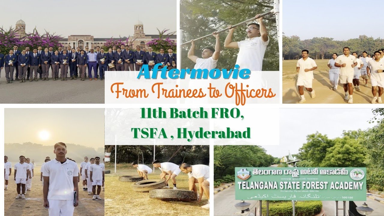 Telangana State Forest Academy | 11th Batch FRO Trainees Aftermovie | Dulapally Hyderabad