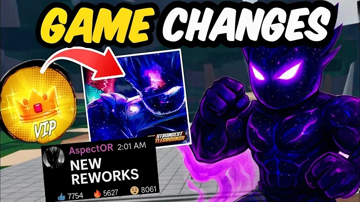 TSB NEW VIP REWORKS + CHARACTERS IDEAS! COSMIC GAROU UPDATE | The Strongest Battlegrounds