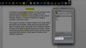 Read&Write for Mac Vocabulary List