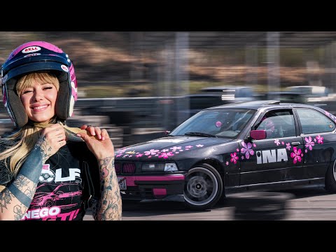 Stela Rade vozi DRIFT na Mičevcu (VLOG S TRENINGA)
