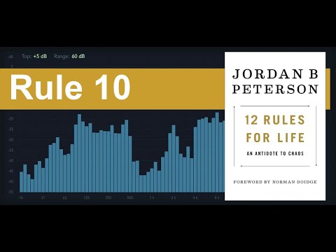 12 rules for life audiobook chapter time markers