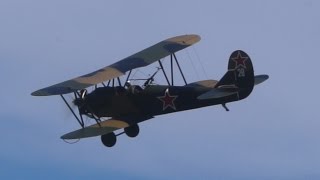 Polikarpov Po-2 at Old Warden 8th May 2016