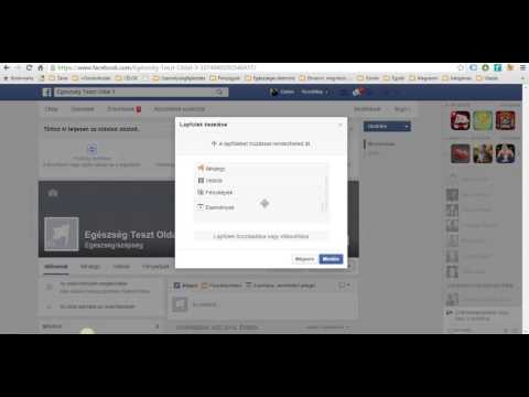 Videó: Oldal Hozzáadása Egy Csoporthoz