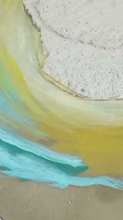 painting of beach