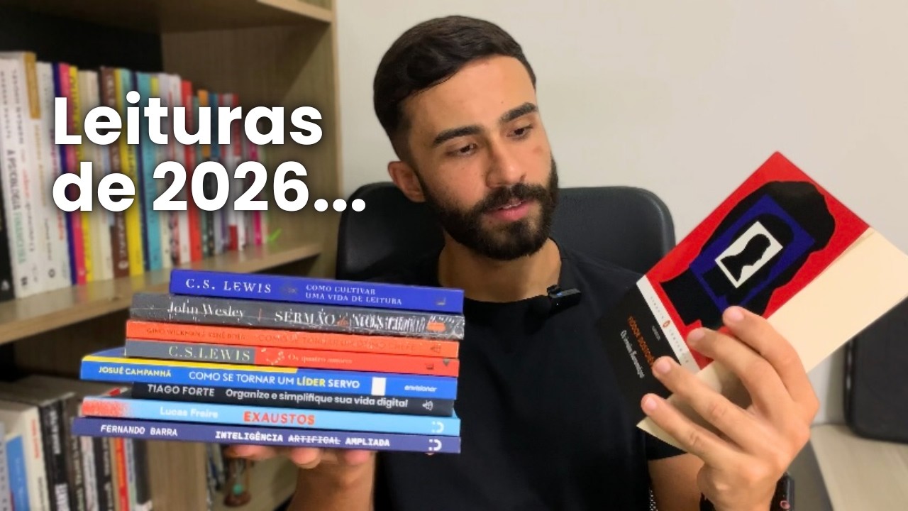 OS MELHORES LIVROS QUE VOU LER AINDA EM 2026