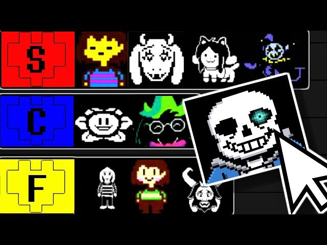 Ranking The Best Characters In Undertale