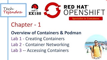 Podman, Creating & Accessing Containers, Networking RedHat Ex188 Specialist in Containers OpenShift