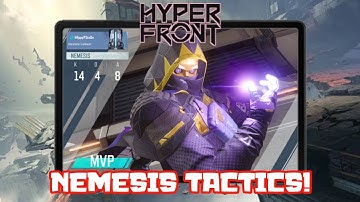 NEMESIS Tactics In HYPER FRONT Ranked Match! (Tagalog)