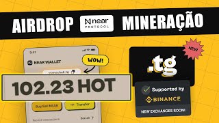 [Wallet HERE Airdrop] Ganhe Tokens $HOT Minerando no automático (Near protocol)