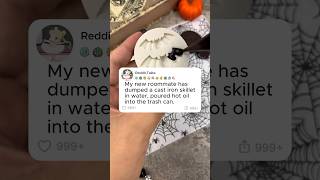 My new roommate has dumped a cast iron skillet in water.#storytime #reddit #story