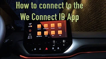 How To Connect To The We Connect ID App 