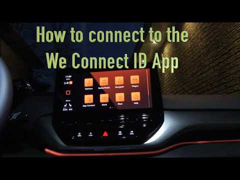 How to connect to the We Connect ID app