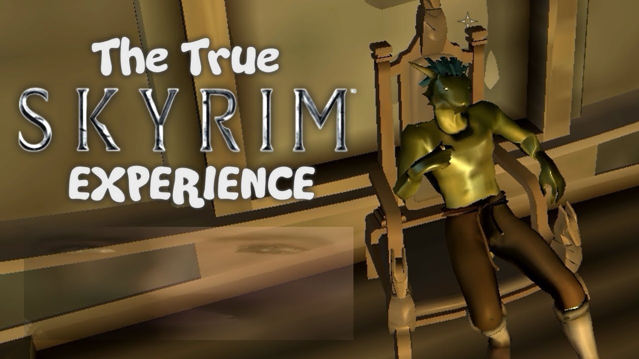 The True Skyrim Experience Youtube