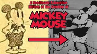 A Needlessly Exhaustive History of the Creation of Mickey Mouse