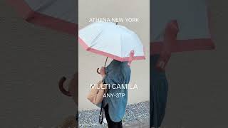 ATHENA NEW YORK アシーナニューヨーク 折りたたみ傘 晴雨兼用 MULTI ATHENA NEW YORK アシーナニューヨーク 折りたたみ傘 晴雨兼用 MULTI