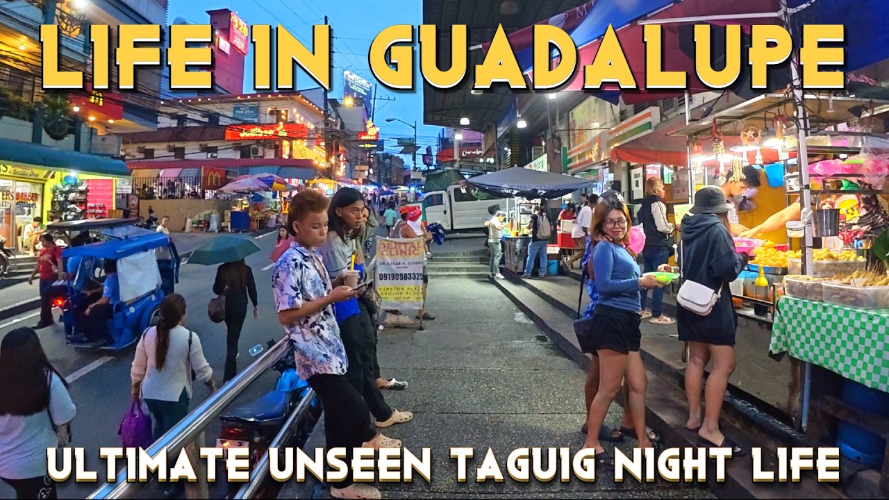 Early Nightfall in Cembo, Taguig | A 4K Walk Through Lived-In Urban Streets 🇵🇭