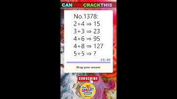 Math Quiz 🔴Can You Solve This ? #iqmath #mathchallenge