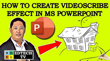 CREATE A VIDEOSCRIBE EFFECT IN POWERPOINT