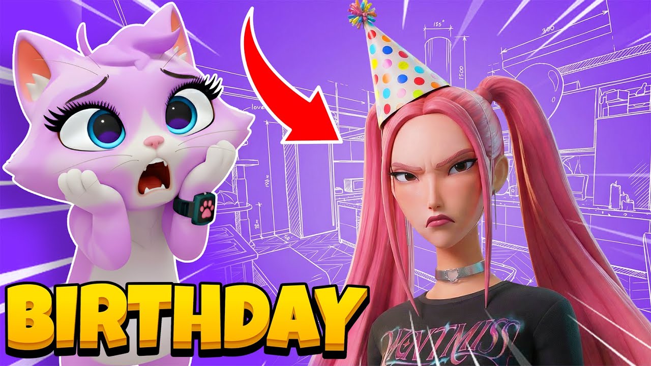 SURPRISE BIRTHDAY PARTY FOR MIRA in I Am Cat!