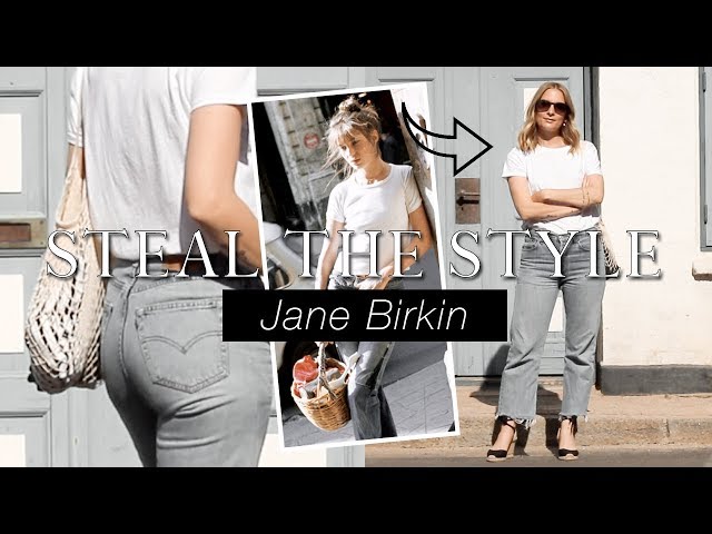 These looks prove that no one can pull off a mini dress like Jane Birkin