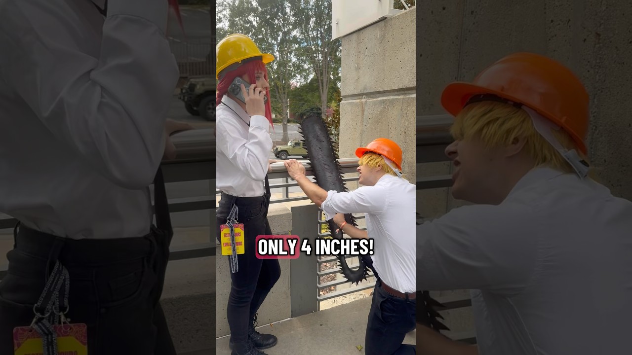 Beam catching strays for no reason 😭 #anime #chainsawman