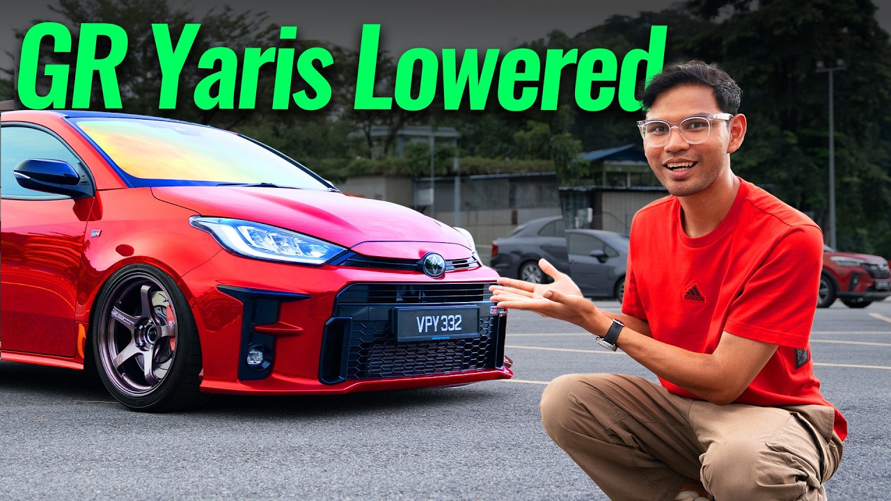 Lowered Cecah Lantai GR Yaris ! 🔥