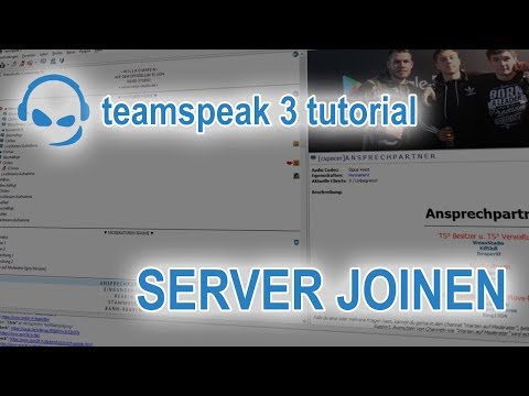 TeamSpeak 3 Anleitung Verbinden mit Server | Deutsch PC | TeamSpeak-Tutorial #04