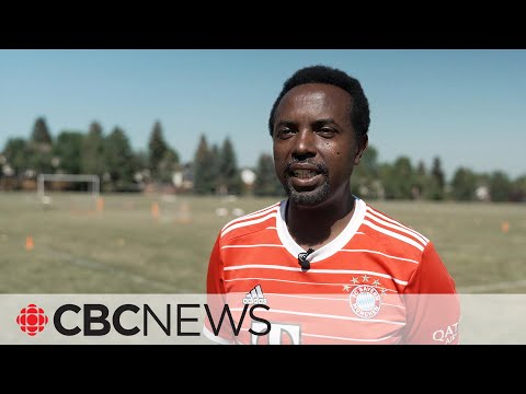 He fled the rwandan genocide. Now he uses soccer to help kids