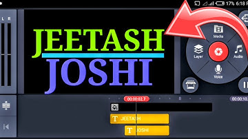 Kinemaster | how to create YouTube channel Name intro | video editing Tutorial