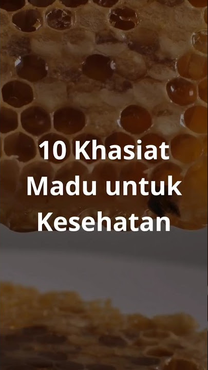 10 Khasiat Madu untuk Kesehatan