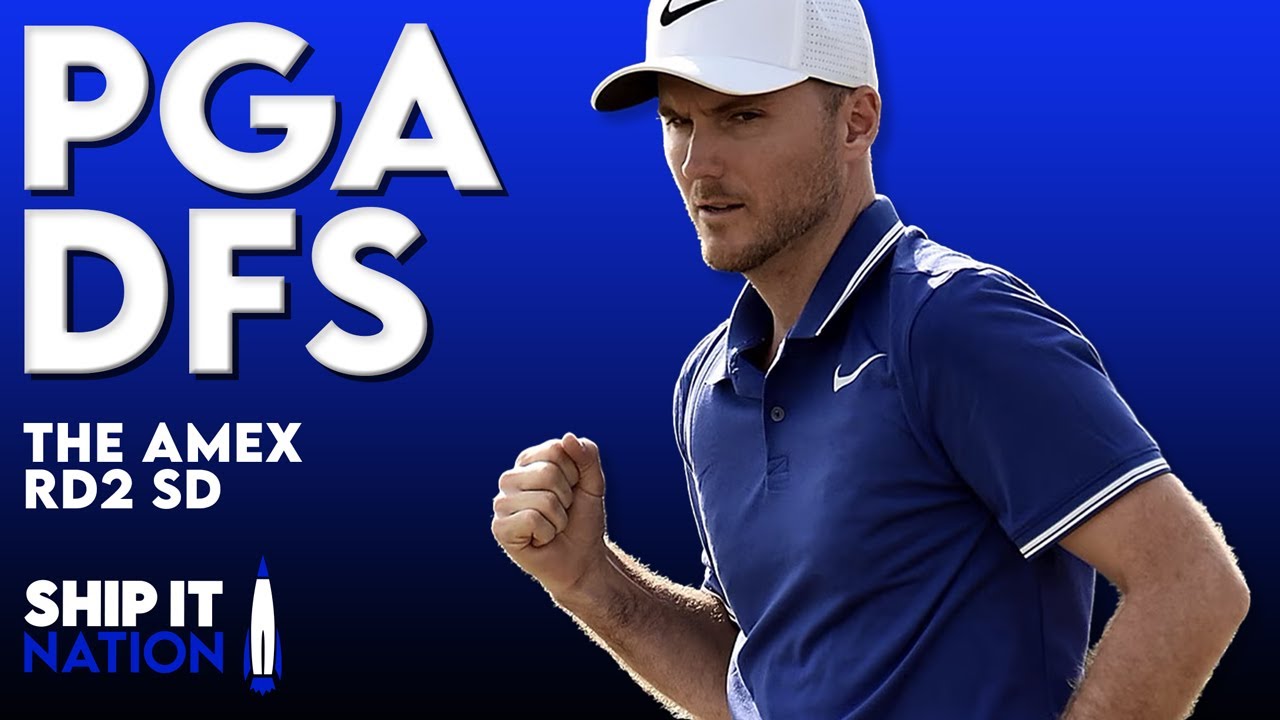 PGA Round 2 Showdown - The Amex | DraftKings DFS Picks, Plays and Process | 01/23/26
