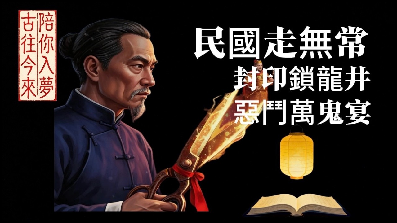 消失的前清寶庫：一塊龍枕骨引發的生死追殺，民國走無常大戰西洋邪教，這才是真正的民間志異