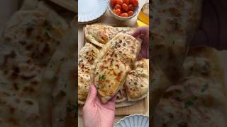 Cheesy Stuffed Flatbread Recipe | Soft &amp; Crispy Homemade Naan | Easy Breakfast Recipe 😍 #Cooking