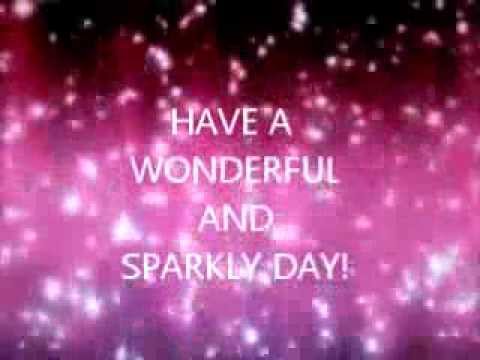 Happy Birthday Sarah Sparkles - YouTube