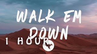 NLE Choppa - Walk Em Down (Lyrics) Feat Roddy Ricch| 1 HOUR