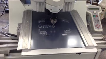 Gravograph IS400 Gift Cylindrical rotary engraving machine