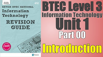 BTEC Level 3 IT - P00 - Unit 1 Exam